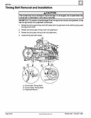 1998 Mercury 9.9/15HP 4-stroke outboards factory service manual, Page 72