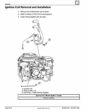 1998 Mercury 9.9/15HP 4-stroke outboards factory service manual, Page 74