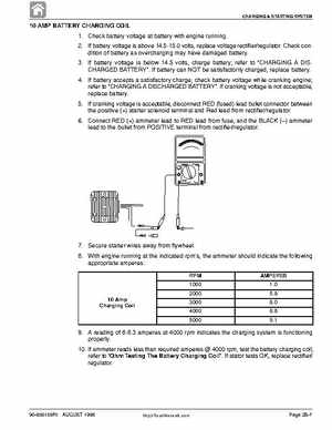 1998 Mercury 9.9/15HP 4-stroke outboards factory service manual, Page 86