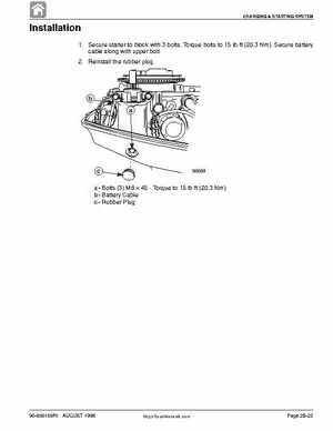 1998 Mercury 9.9/15HP 4-stroke outboards factory service manual, Page 102