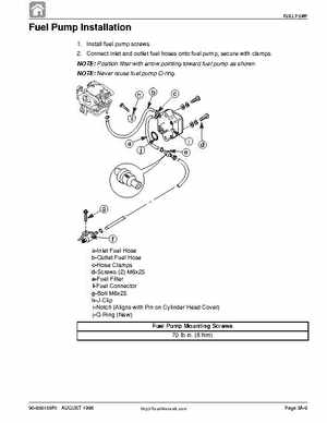 1998 Mercury 9.9/15HP 4-stroke outboards factory service manual, Page 122