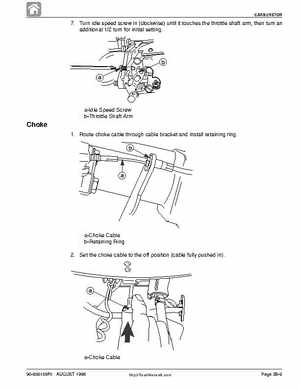 1998 Mercury 9.9/15HP 4-stroke outboards factory service manual, Page 131