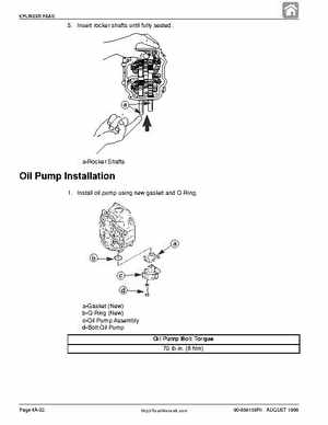 1998 Mercury 9.9/15HP 4-stroke outboards factory service manual, Page 183