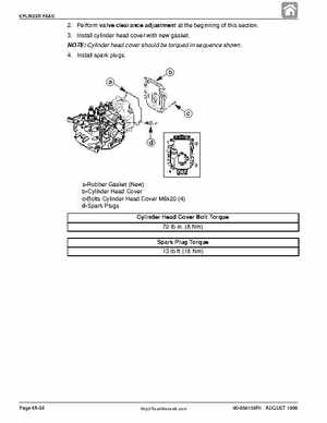 1998 Mercury 9.9/15HP 4-stroke outboards factory service manual, Page 185
