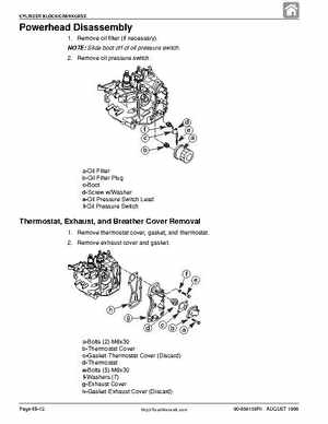 1998 Mercury 9.9/15HP 4-stroke outboards factory service manual, Page 198