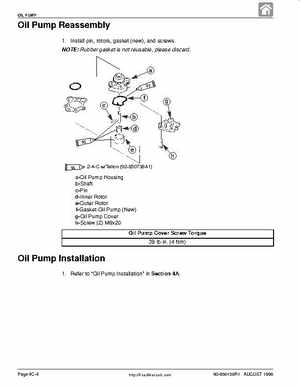 1998 Mercury 9.9/15HP 4-stroke outboards factory service manual, Page 230