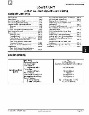 1998 Mercury 9.9/15HP 4-stroke outboards factory service manual, Page 248