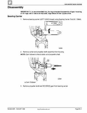1998 Mercury 9.9/15HP 4-stroke outboards factory service manual, Page 258