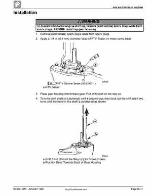 1998 Mercury 9.9/15HP 4-stroke outboards factory service manual, Page 288