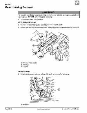 1998 Mercury 9.9/15HP 4-stroke outboards factory service manual, Page 304