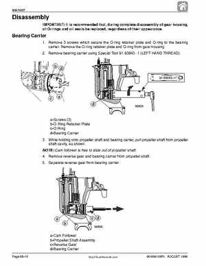 1998 Mercury 9.9/15HP 4-stroke outboards factory service manual, Page 306