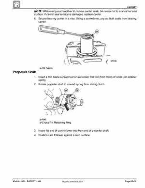 1998 Mercury 9.9/15HP 4-stroke outboards factory service manual, Page 307