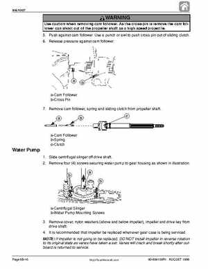 1998 Mercury 9.9/15HP 4-stroke outboards factory service manual, Page 308