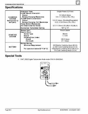 1998+ Mercury Mariner 25HP Bigfoot Service Manual, Page 99