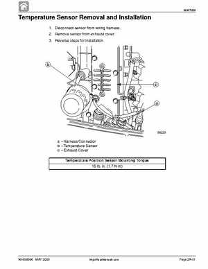 2001 Mercury Mariner 50-60HP Factory Service Manual, Page 99