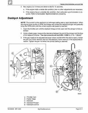 2001 Mercury Mariner 50-60HP Factory Service Manual, Page 135