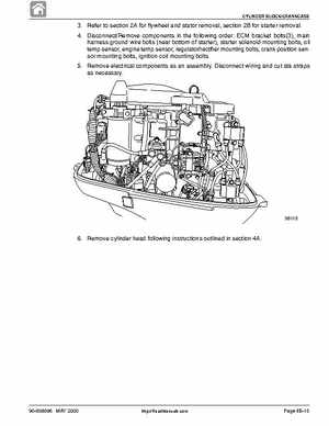 2001 Mercury Mariner 50-60HP Factory Service Manual, Page 256