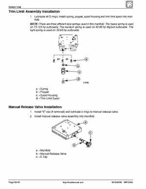 2001 Mercury Mariner 50-60HP Factory Service Manual, Page 356