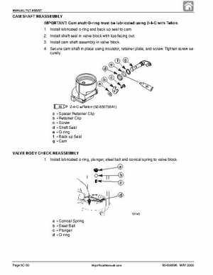 2001 Mercury Mariner 50-60HP Factory Service Manual, Page 393