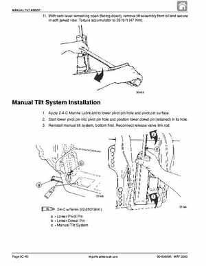2001 Mercury Mariner 50-60HP Factory Service Manual, Page 403