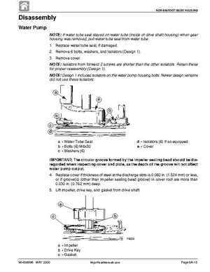 2001 Mercury Mariner 50-60HP Factory Service Manual, Page 418