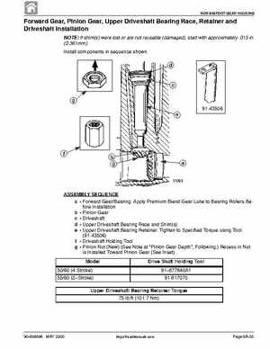 2001 Mercury Mariner 50-60HP Factory Service Manual, Page 440