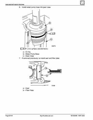 2001 Mercury Mariner 50-60HP Factory Service Manual, Page 449