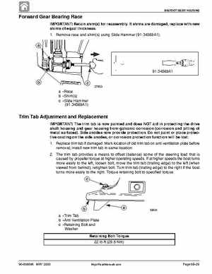 2001 Mercury Mariner 50-60HP Factory Service Manual, Page 485