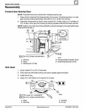 2001 Mercury Mariner 50-60HP Factory Service Manual, Page 486
