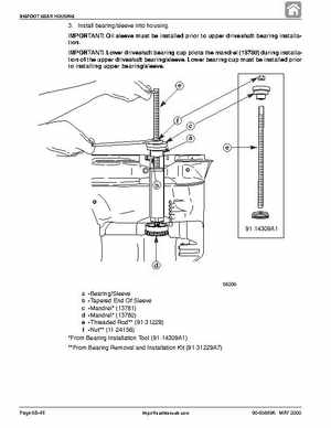 2001 Mercury Mariner 50-60HP Factory Service Manual, Page 500