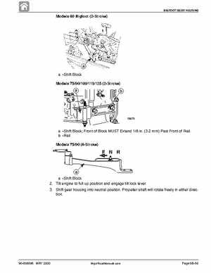 2001 Mercury Mariner 50-60HP Factory Service Manual, Page 515