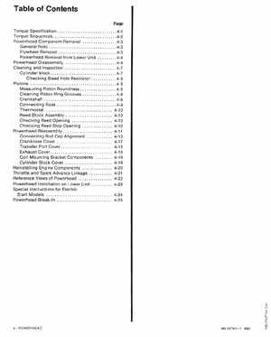 Mercury 35/40HP 2 Cylinder Outboards Service Manual PN 90-42794--1, Page 72