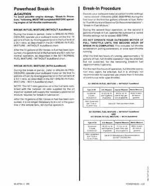 Mercury 35/40HP 2 Cylinder Outboards Service Manual PN 90-42794--1, Page 97