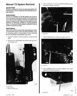 Mercury 35/40HP 2 Cylinder Outboards Service Manual PN 90-42794--1, Page 161
