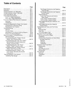 Mercury 35/40HP 2 Cylinder Outboards Service Manual PN 90-42794--1, Page 181