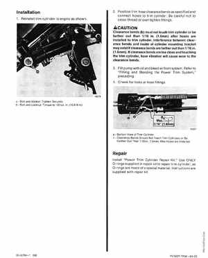 Mercury 35/40HP 2 Cylinder Outboards Service Manual PN 90-42794--1, Page 206