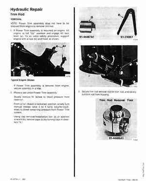Mercury 35/40HP 2 Cylinder Outboards Service Manual PN 90-42794--1, Page 231