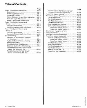 Mercury 35/40HP 2 Cylinder Outboards Service Manual PN 90-42794--1, Page 250