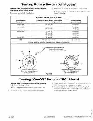 Mercury Electric Outboards 222 Thruster Service Manual, Page 46