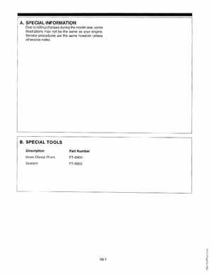 Mercury Force 9.9, 15HP Outboards Service Manual, Page 20