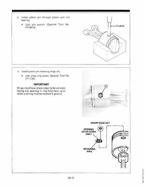 Mercury Force 9.9, 15HP Outboards Service Manual, Page 137