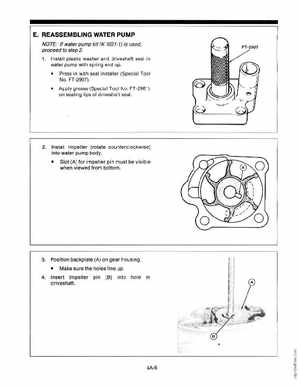 Mercury Force 9.9, 15HP Outboards Service Manual, Page 153