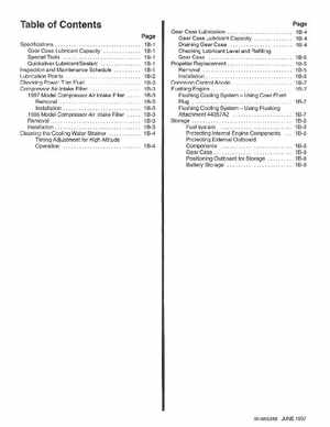 Mercury Mariner 200, 225 Optimax Outboards Service Manual, 90-855348, Page 11