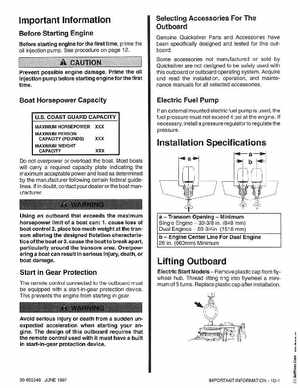 Mercury Mariner 200, 225 Optimax Outboards Service Manual, 90-855348, Page 40