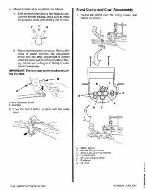 Mercury Mariner 200, 225 Optimax Outboards Service Manual, 90-855348, Page 49