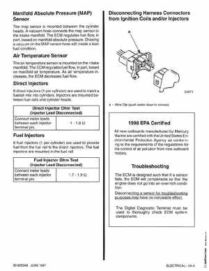 Mercury Mariner 200, 225 Optimax Outboards Service Manual, 90-855348, Page 57