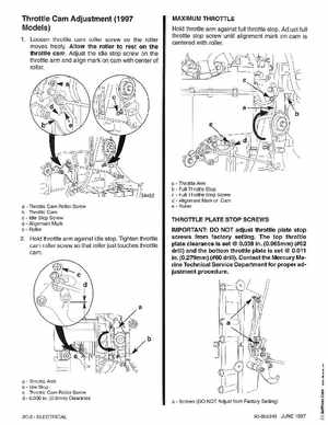 Mercury Mariner 200, 225 Optimax Outboards Service Manual, 90-855348, Page 99