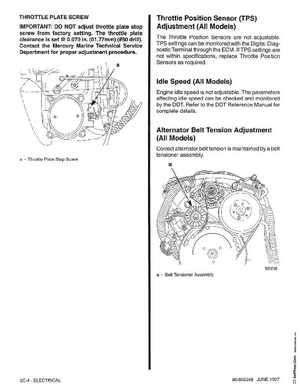 Mercury Mariner 200, 225 Optimax Outboards Service Manual, 90-855348, Page 101