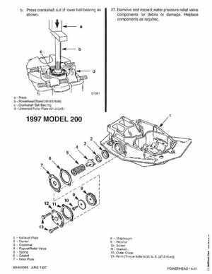 Mercury Mariner 200, 225 Optimax Outboards Service Manual, 90-855348, Page 234