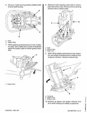 Mercury Mariner 200, 225 Optimax Outboards Service Manual, 90-855348, Page 287